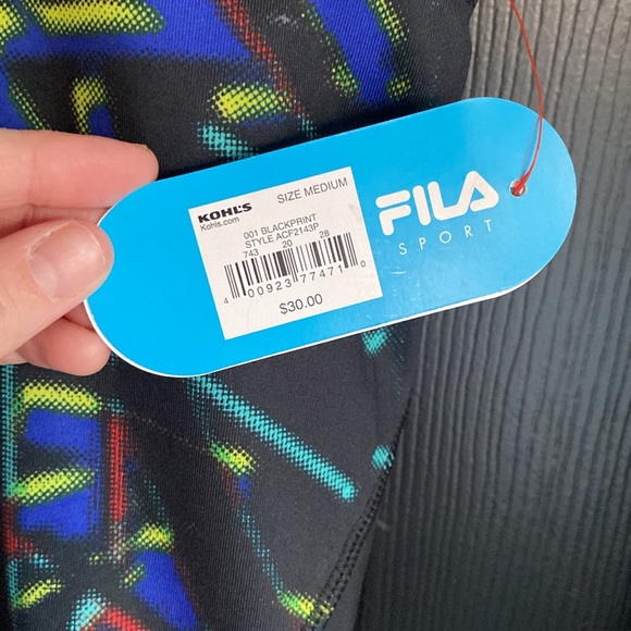 NWT Fila Multicolor Running Short-Size M - Picture 3 of 6